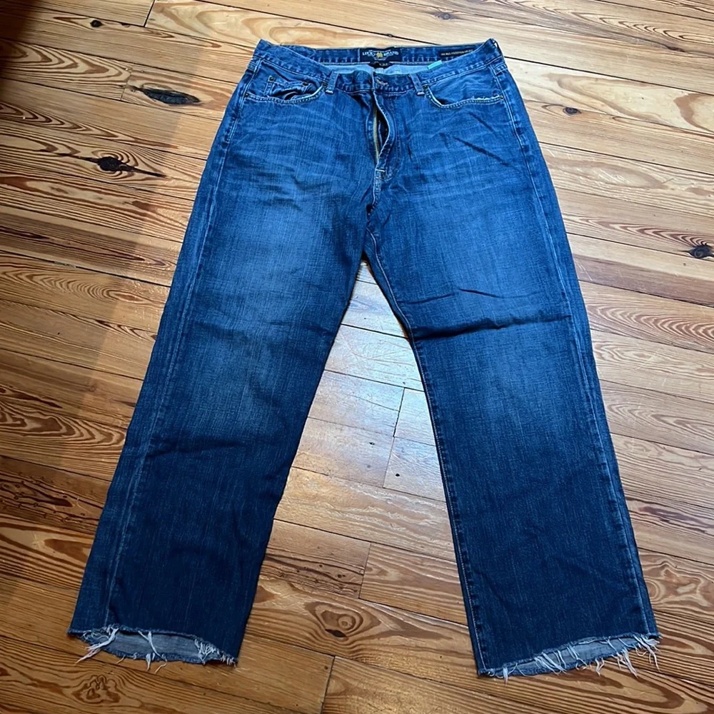 LUCKY BRAND men’s jeans 36/32 (30)  181 relaxed straight fit - Picture 7 of 8